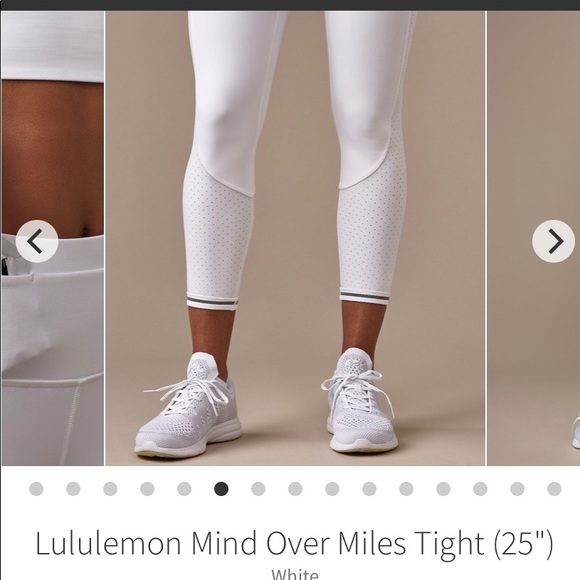 Sold!! Lululemon Mind Over Miles Tight 25” - Picture 4 of 8